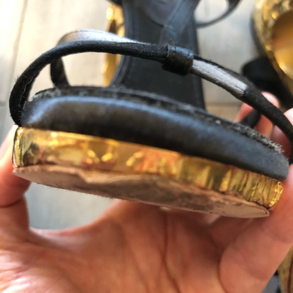 LV runway sandal satin size 38 - Picture 7 of 8